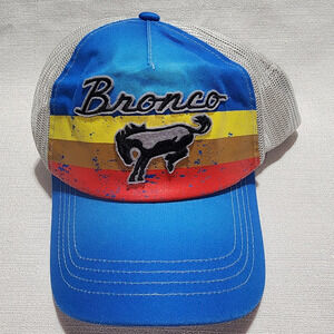 ford bronco adjustable trucker hat